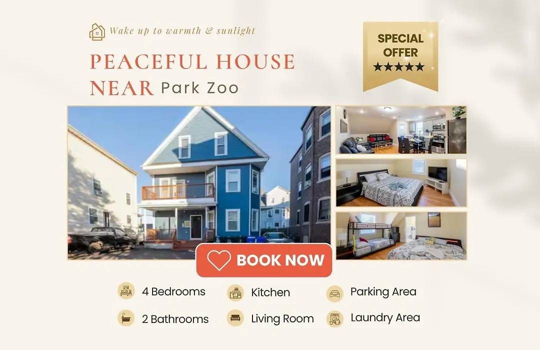 Family-Friendly 4Br Boston Stay Near Franklin Park, Free Parking, Near Mtba 233-3-1