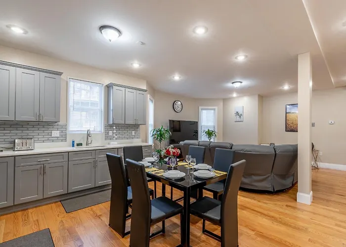 233-1 4Br Boston - Cozy Apt Near Mbta Station que aceita animais de estimação